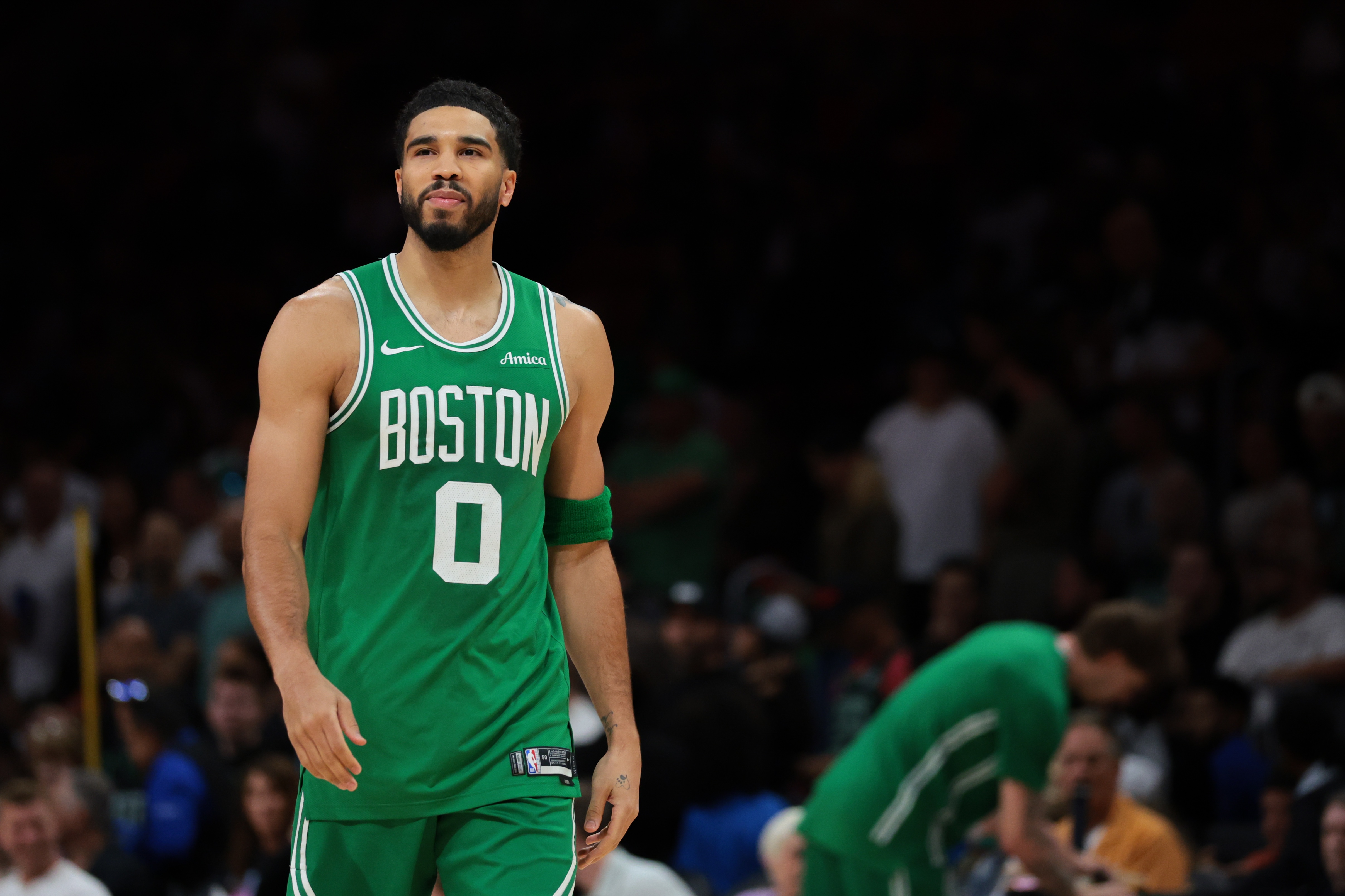 开云注册-马祖拉：塔图姆场上判断很棒 他在慢慢找回比赛状态做得很好