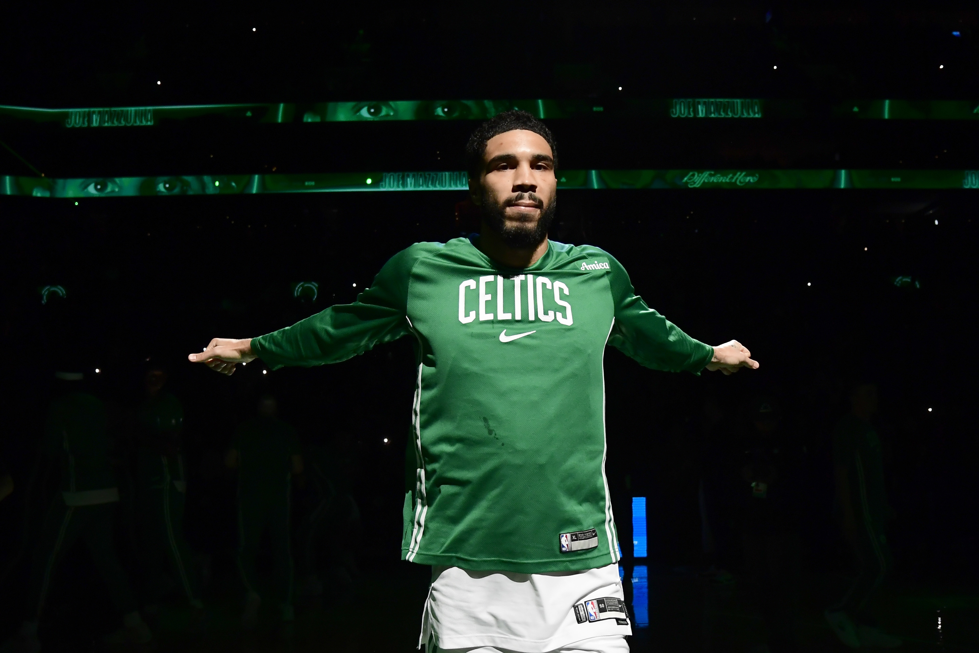 开云注册-塔图姆：感谢球迷们赛前的掌声 整个联盟对我的态度让我倍感温暖